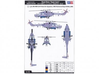 Hobbyboss - Royal Navy "Super Lynx", 1/72, 87238 5