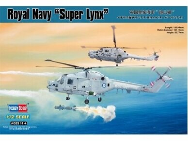Hobbyboss - Royal Navy "Super Lynx", 1/72, 87238