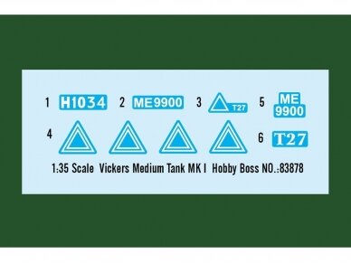 Hobbyboss - Vickers Medium Tank Mk I, 1/35, 83878 5