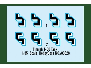 Hobbyboss - Finnish T-50 Tank, 1/35, 83828 2