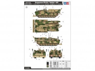 Hobbyboss - Bergepanzer BPz3A1 “Buffalo” ARV (Leopard 2), 1/35, 84566 20