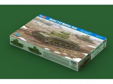 Hobbyboss - Soviet T-12 Medium Tank, 1/35, 83887