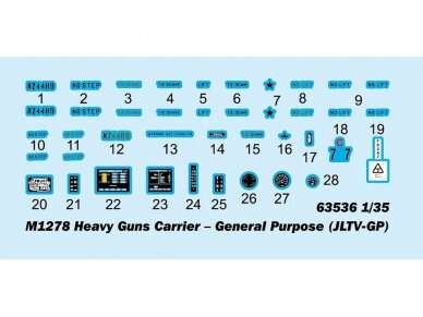 I Love Kit - M1278 Heavy Guns Carrier - General Purpose (JLTV-GP), 1/35, 63536 6