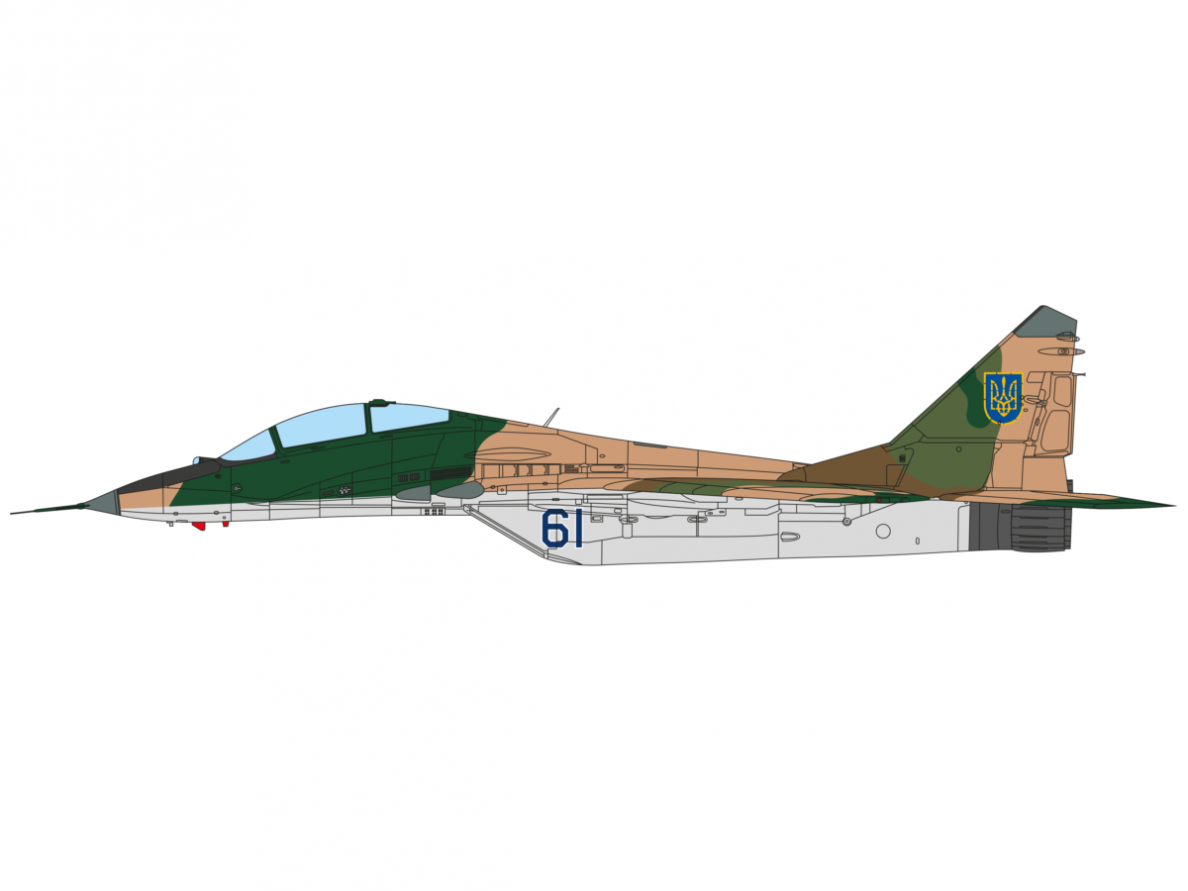 IBG Models - The Ghost of Kyiv MiG-29 of Ukrainian Air Forces, 1/72, 72902 3 IBG Models - The Ghost of Kyiv MiG-29 of Ukrainian Air Forces, 1/72, 72902 3