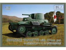 IBG Models - Type 94 TK Japanese Tankette with 37mm gun, 1/72, 72046