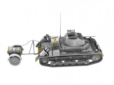 IBG Models - Pz.Kpfw. II Ausf.b German Light Tank with fuel trailer, 1/35, 35080 14