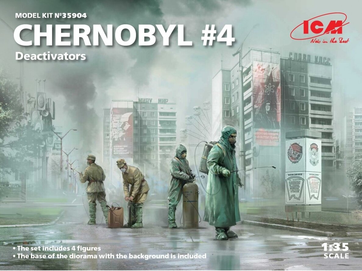 ICM - Chernobyl #4 Deactivators, 1/35, 35904 ICM - Chernobyl #4 Deactivators, 1/35, 35904