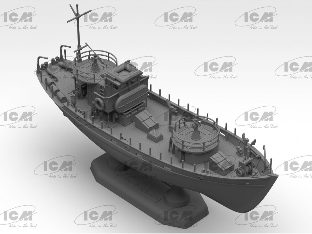 ICM - KFK Kriegsfischkutter WWII German multi-purpose boat, 1/44, S012 3 ICM - KFK Kriegsfischkutter WWII German multi-purpose boat, 1/44, S012 3