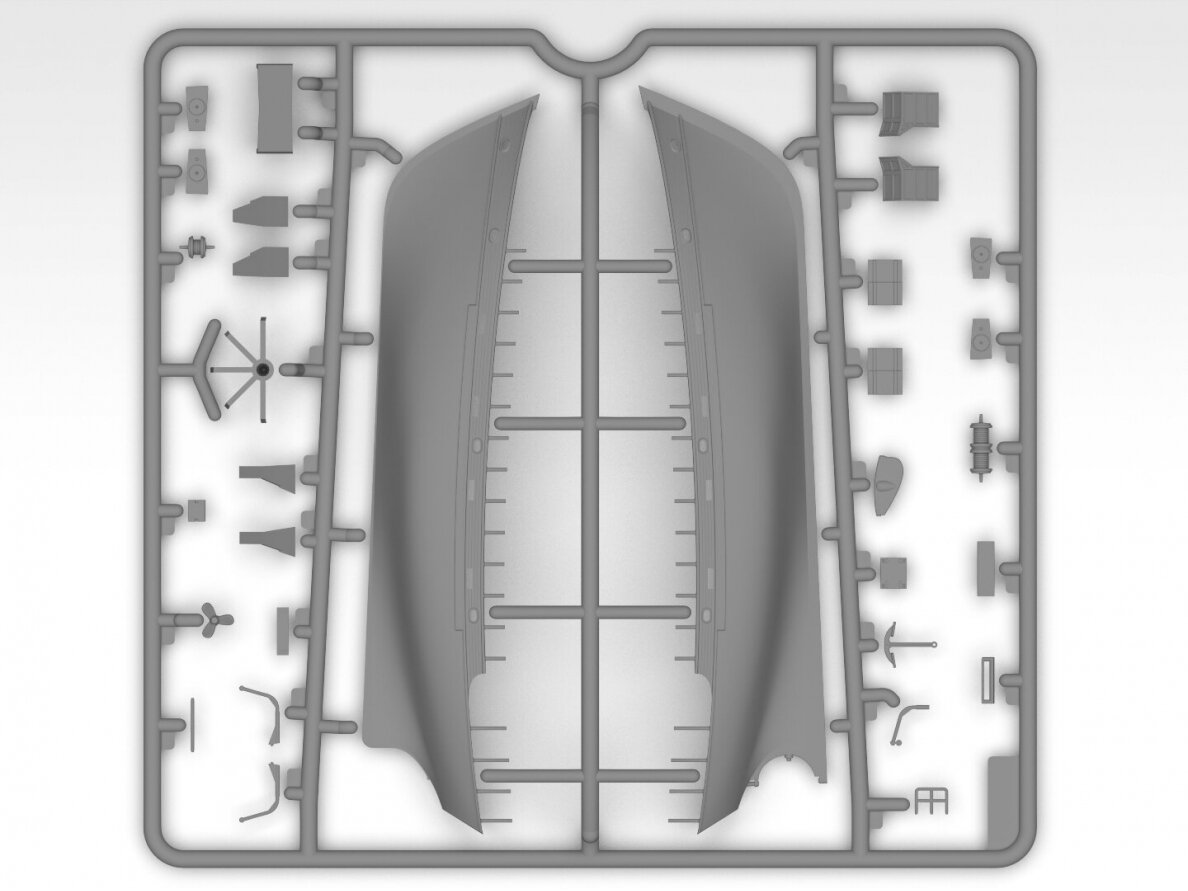 ICM - KFK Kriegsfischkutter WWII German multi-purpose boat, 1/44, S012 7 ICM - KFK Kriegsfischkutter WWII German multi-purpose boat, 1/44, S012 7