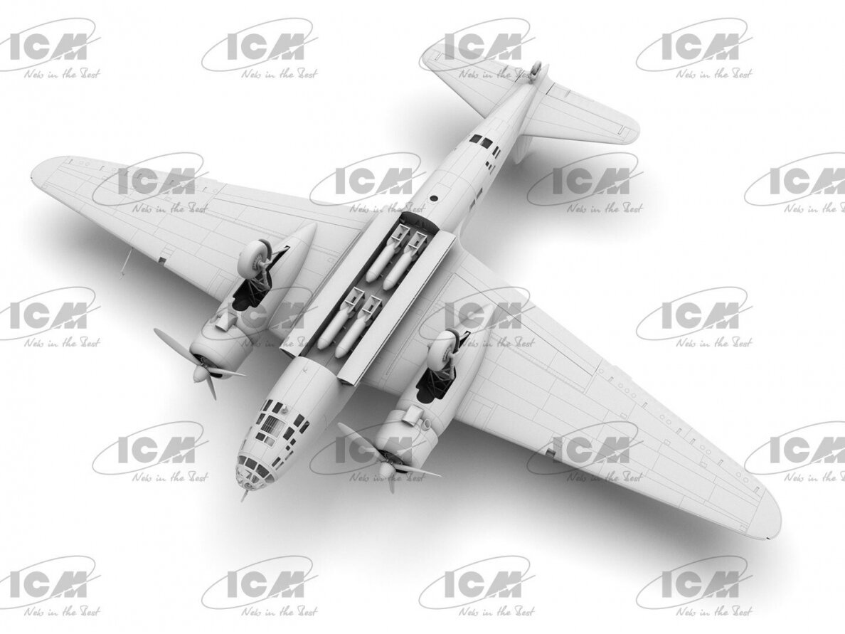 ICM - Mitsubishi Ki-21-Ia 'Sally', 1/48, 48196 6 ICM - Mitsubishi Ki-21-Ia 'Sally', 1/48, 48196 6