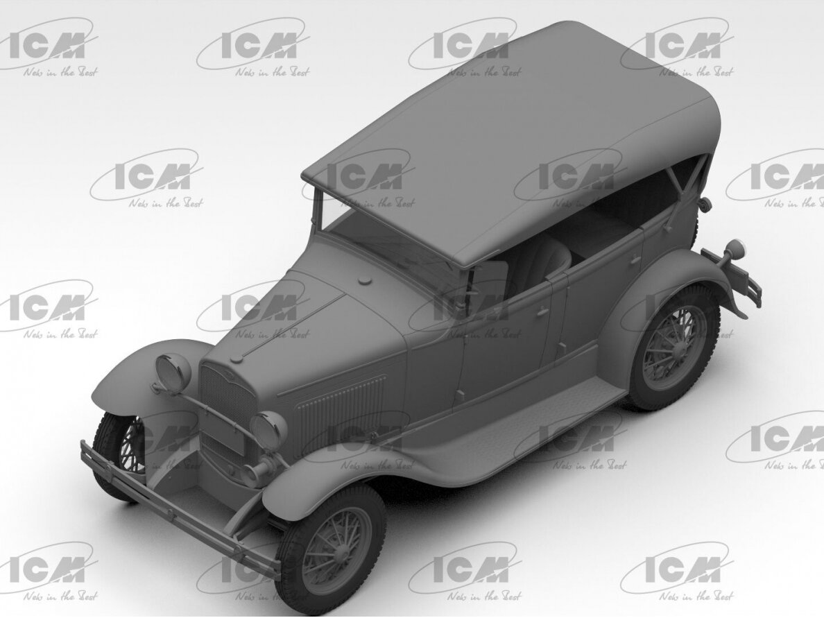 ICM - Ford Model A Standard Phaeton Soft Top (1930s) American Passenger Car, 1/24, 24050 1 ICM - Ford Model A Standard Phaeton Soft Top (1930s) American Passenger Car, 1/24, 24050 1