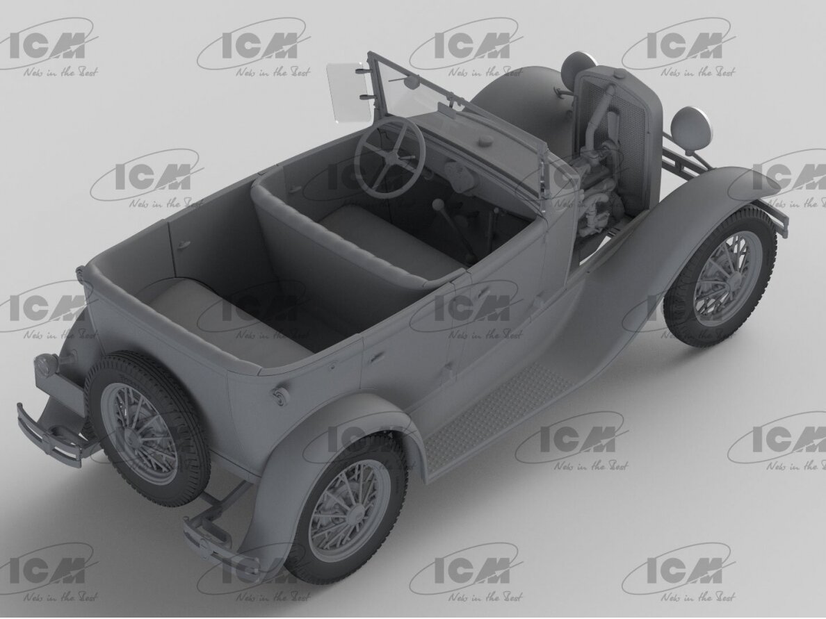 ICM - Ford Model A Standard Phaeton Soft Top (1930s) American Passenger Car, 1/24, 24050 5 ICM - Ford Model A Standard Phaeton Soft Top (1930s) American Passenger Car, 1/24, 24050 5