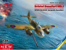 ICM - Bristol Beaufort Mk.I WWII British Torpedo-Bomber, 1/48, 48310