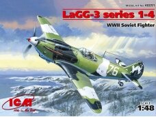 ICM - Lavochkin-Gorbunov-Gudkov LaGG-3 Series 1-4, 1/48, 48091