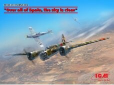 ICM - "Over all of Spain, the sky is clear" Tupolev SB-2 and 2× Bf 109E, 1/72, DS7202