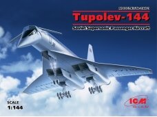 ICM - Tupolev-144 Soviet Supersonic Passenger Aircraft, 1/144, 14401