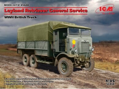 ICM - Leyland Retriever General Service WWII British Truck, 1/35, 35600