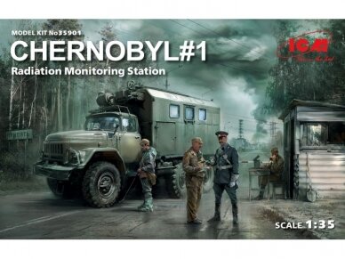 ICM - Chernobyl #1 Radiation monitoring station, 1/35, 35901 ICM - Chernobyl #1 Radiation monitoring station, 1/35, 35901