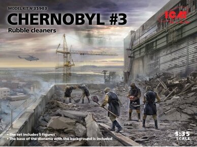 ICM - Chernobyl #3 Rubble Cleaners, 1/35, 35903