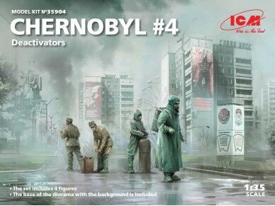 ICM - Chernobyl #4 Deactivators, 1/35, 35904 ICM - Chernobyl #4 Deactivators, 1/35, 35904