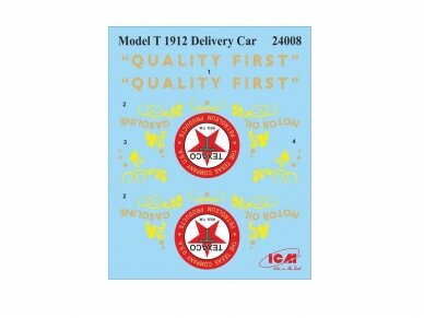 ICM - Gasoline Delivery Ford Model T 1912, 1/24, 24019 16 ICM - Gasoline Delivery Ford Model T 1912, 1/24, 24019 16