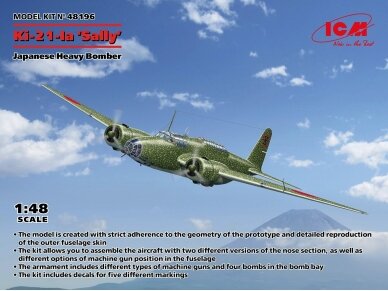 ICM - Mitsubishi Ki-21-Ia 'Sally', 1/48, 48196