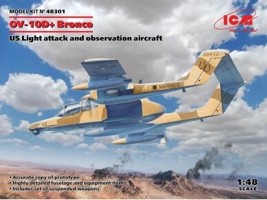 ICM - North American OV-10D+ Bronco, 1/48, 48301 ICM - North American OV-10D+ Bronco, 1/48, 48301
