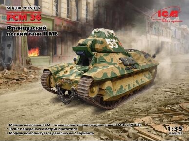 ICM - WWII French Light Tank FCM 36, 1/35, 35336