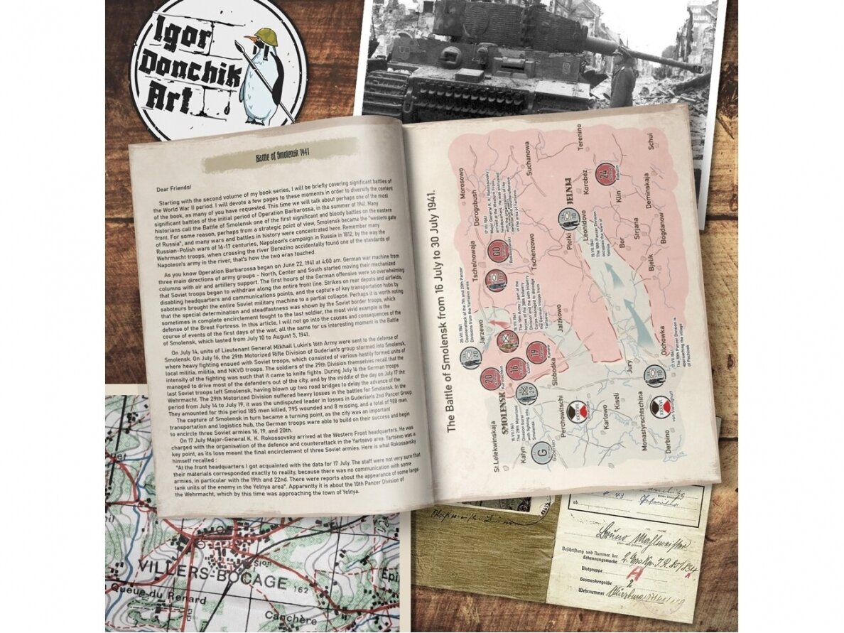 Igor Donchik Art - Panzer Camouflage Vol. 2 (Wermacht Divisions Camouflage Patterns in WW2 Book), 42435 1 Igor Donchik Art - Panzer Camouflage Vol. 2 (Wermacht Divisions Camouflage Patterns in WW2 Book), 42435 1