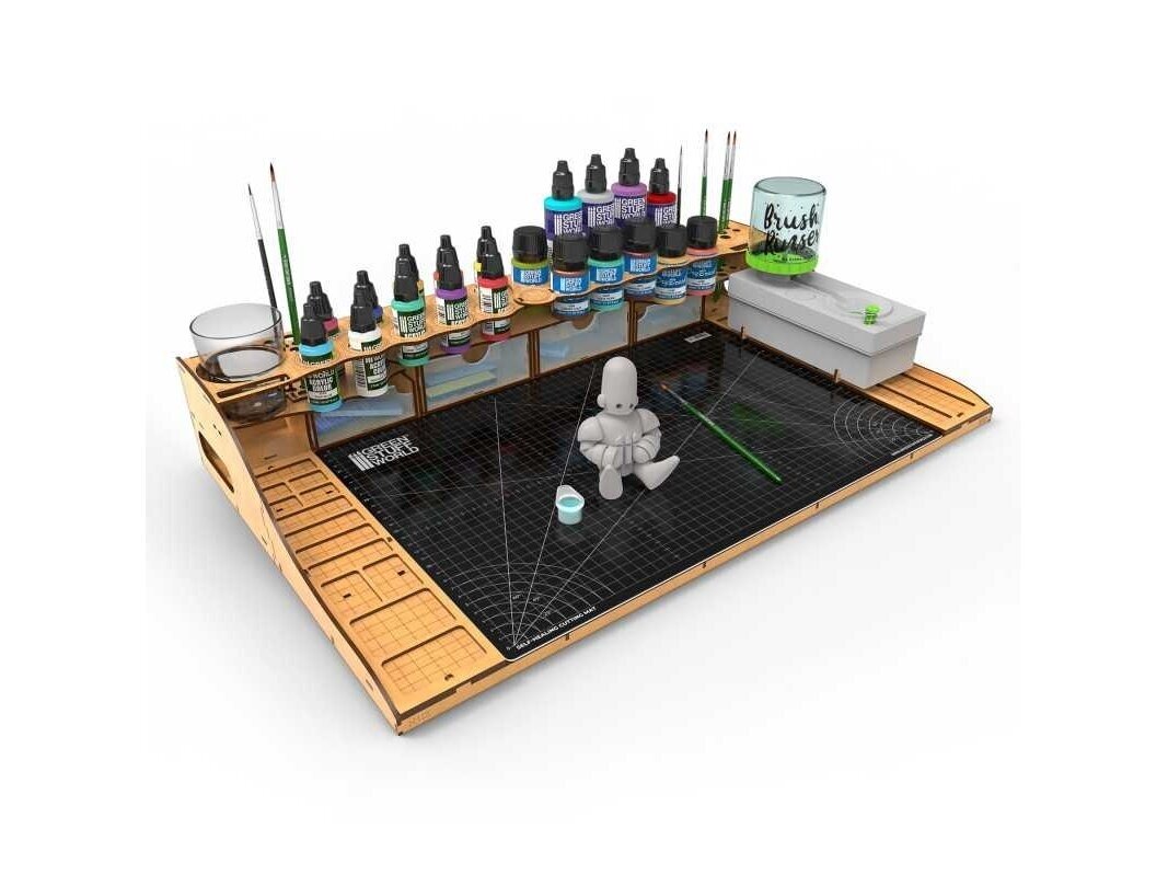 Green stuff world - Paint Station with Cutting Mat, 12421 1 Green stuff world - Paint Station with Cutting Mat, 12421 1