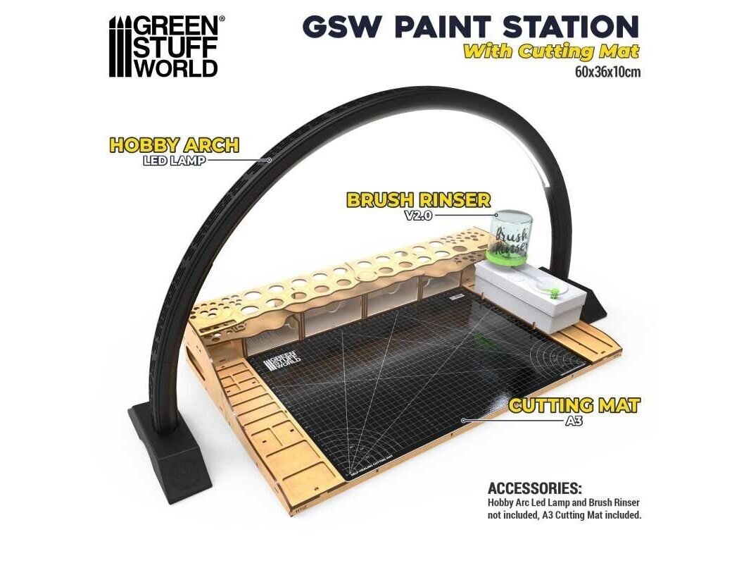 Green stuff world - Paint Station with Cutting Mat, 12421 3 Green stuff world - Paint Station with Cutting Mat, 12421 3