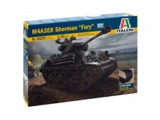 Italeri - M4A3E8 Sherman "Fury", 1/35, 6529