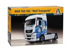 Italeri - MAN TGX XXL "Wolf Transporte", 1/24, 3921