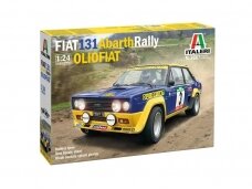 Italeri - Fiat 131 Abarth Rally Olio Fiat, 1/24, 3667