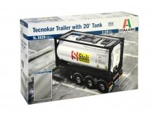 Italeri - Tecnokar Trailer with 20' Tank, 1/24, 3929