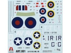Italeri - Spitfire Mk.Vb. dovanų komplektas, 1/72, 71001