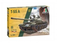 Italeri - T-55A Medium Battle Tank, 1/72, 7081