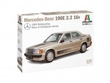 Italeri - Mercedes Benz 190E 2.3 16v, 1/24, 3624