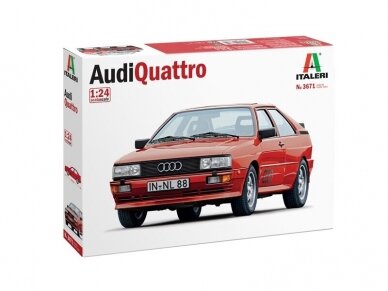 Italeri - Audi Quattro, 1/24, 3671 Italeri - Audi Quattro, 1/24, 3671