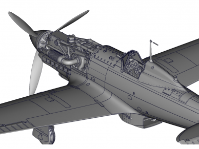 Italeri - Macchi M.C. 202 Folgore, 1/32, 2518 2 Italeri - Macchi M.C. 202 Folgore, 1/32, 2518 2
