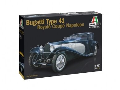 Italeri - Bugatti Royal Coupe Napoleon, 1/24, 13705 Italeri - Bugatti Royal Coupe Napoleon, 1/24, 13705