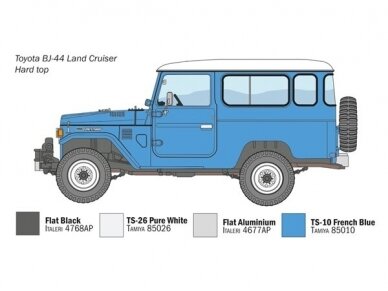 Italeri - Toyota Land Cruiser BJ-44, 1/24, 3630 9