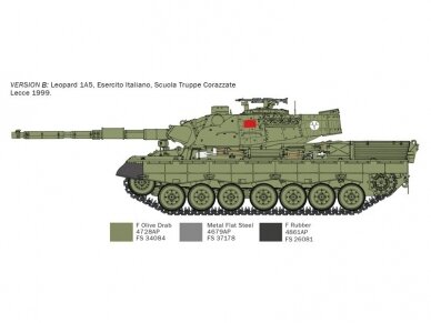 Italeri - Leopard 1A5, 1/35, 6481 8