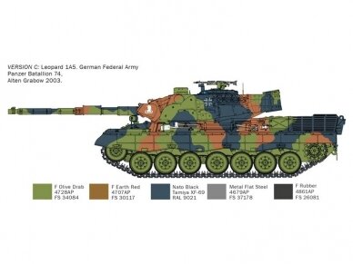 Italeri - Leopard 1A5, 1/35, 6481 10
