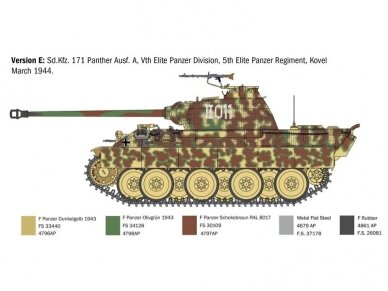 Italeri - Sd.Kfz.171 Panther Ausf. A, 1/35, 0270 12 Italeri - Sd.Kfz.171 Panther Ausf. A, 1/35, 0270 12