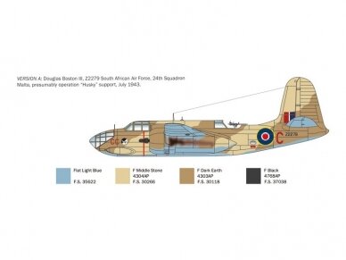 Italeri - Douglas A-20B / Boston III, 1/48, 2656 16 Italeri - Douglas A-20B / Boston III, 1/48, 2656 16