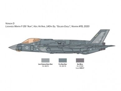 Italeri - F-35A Lightning II Beast Mode, 1/72, 1464 6