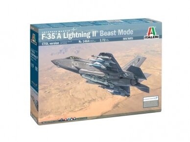 Italeri - F-35A Lightning II Beast Mode, 1/72, 1464