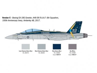 Italeri - Boeing EA-18G Growler US Navy & RAAF, 1/48, 2824 8