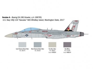 Italeri - Boeing EA-18G Growler US Navy & RAAF, 1/48, 2824 9